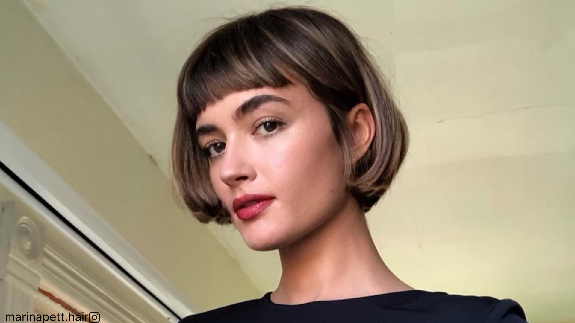 10 Photos qui prouvent qu'un Bob avec une frange est le style court le plus chaud