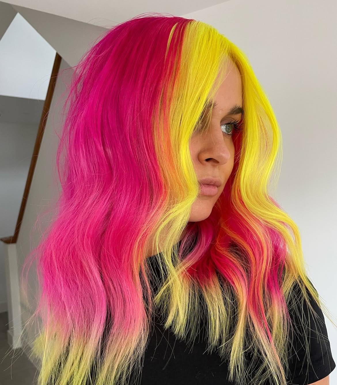 Pink And Yellow Mix