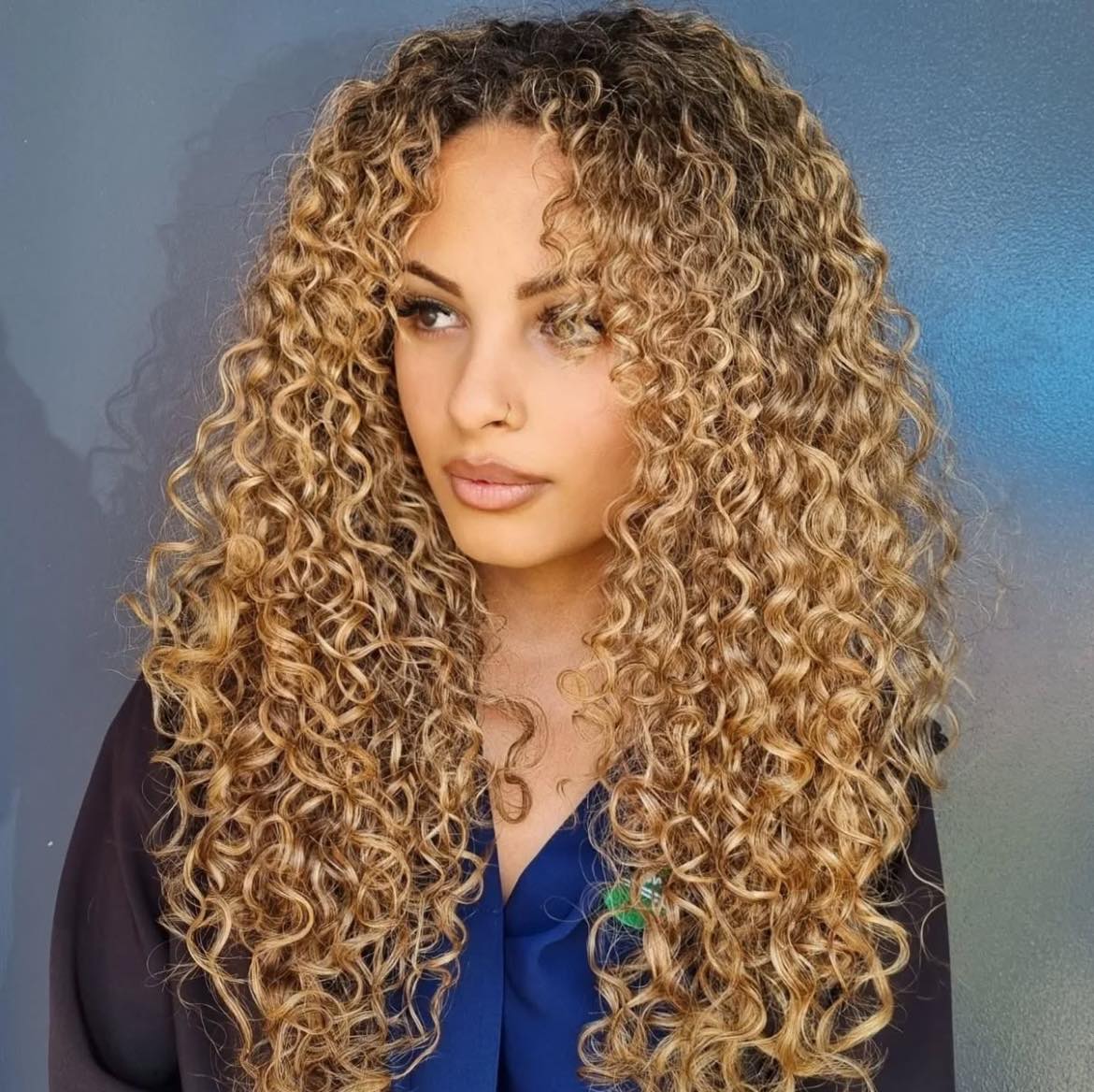 Textured Curly Layers