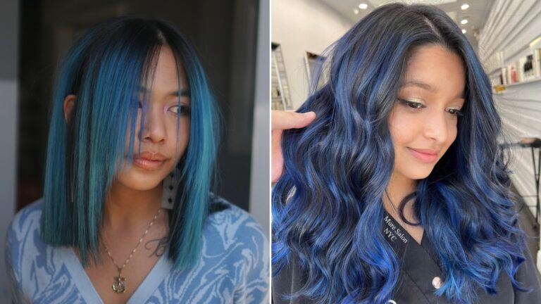 12 Blue Balayage Looks That Are Surprisingly Wearable