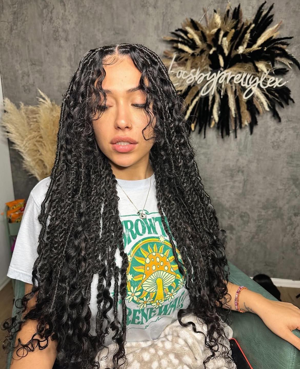 Boho Faux Locs And Twists