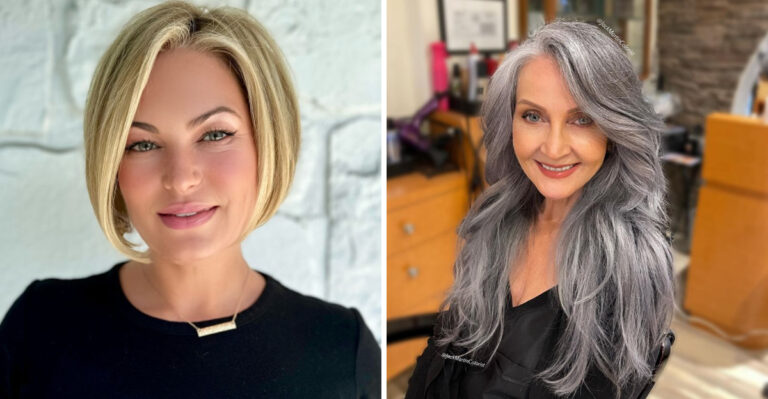 22 Hairstyles To Minimize The Appearance Of Bald Spots And Thin Areas For Women Over 40