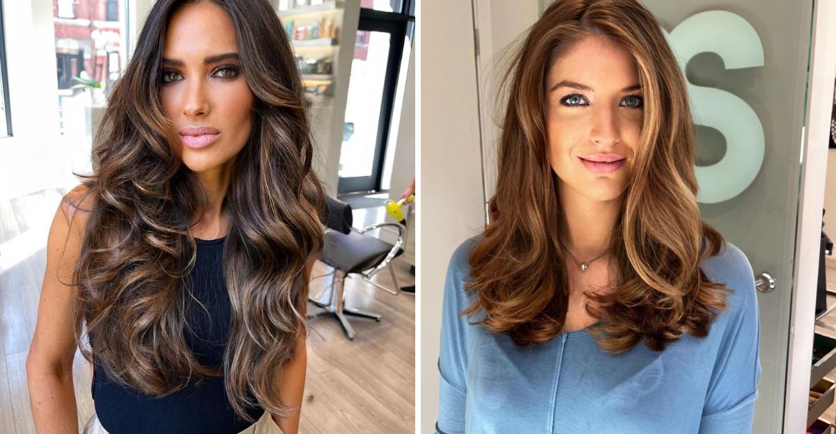 brown balayage styles