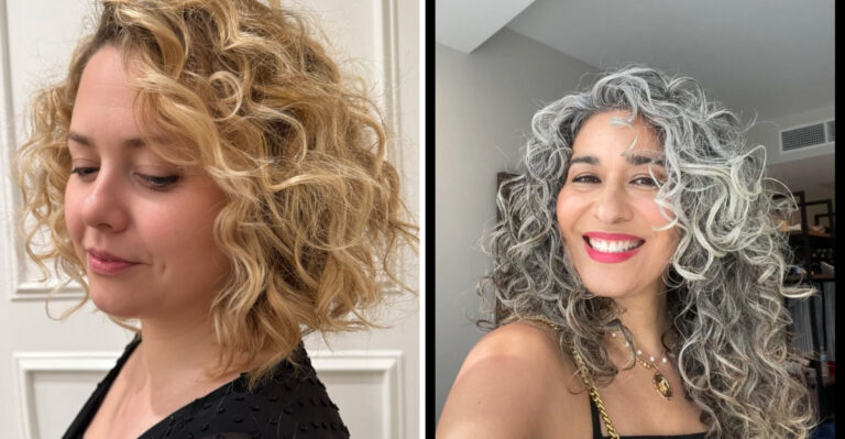 29 Curly Hairstyles To Mask Receding Hairlines And Restore Confidence For Women Over 50