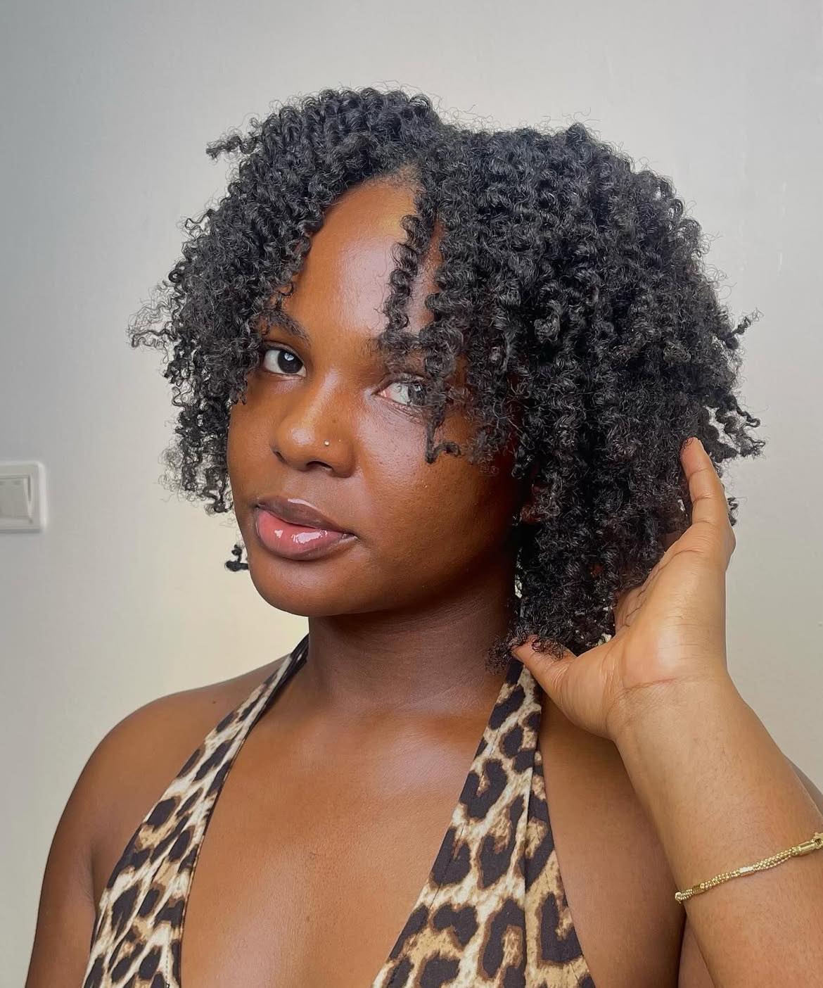 Twist-Out Hairstyle