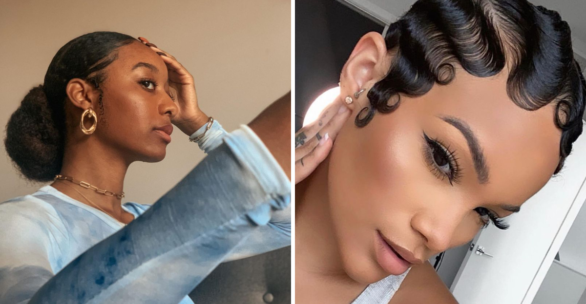 30 Gel Hairstyles For Black Ladies With Short, Medium, And Long Hair