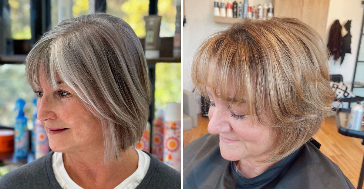 Acconciature per donne over 50 con capelli diradati