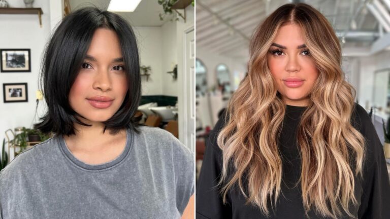 32 Hairstyles That Create A More Defined, Contoured Look For Round Chubby Faces