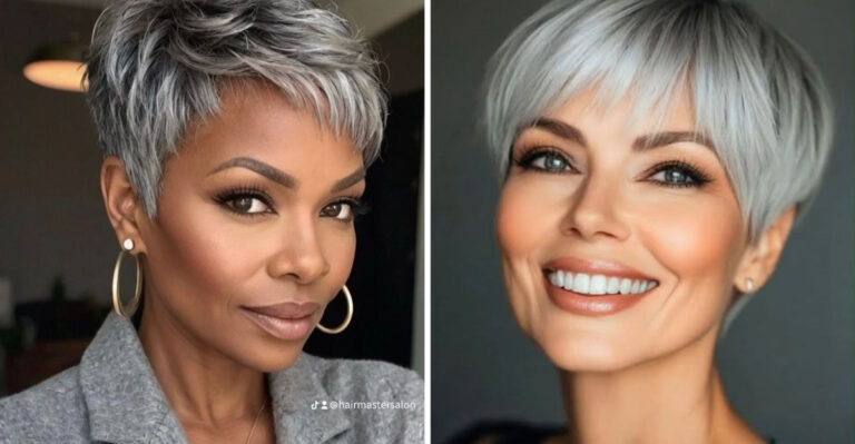 33 Gorgeous Long Pixie Cuts For Older Women To Share With Your Stylist
