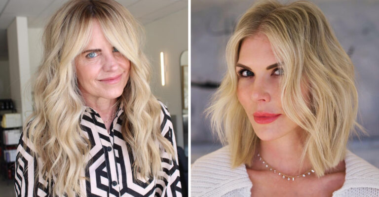 34 peinados para mujeres de más de 50 años que tratan el cabello seco y quebradizo causado por la edad