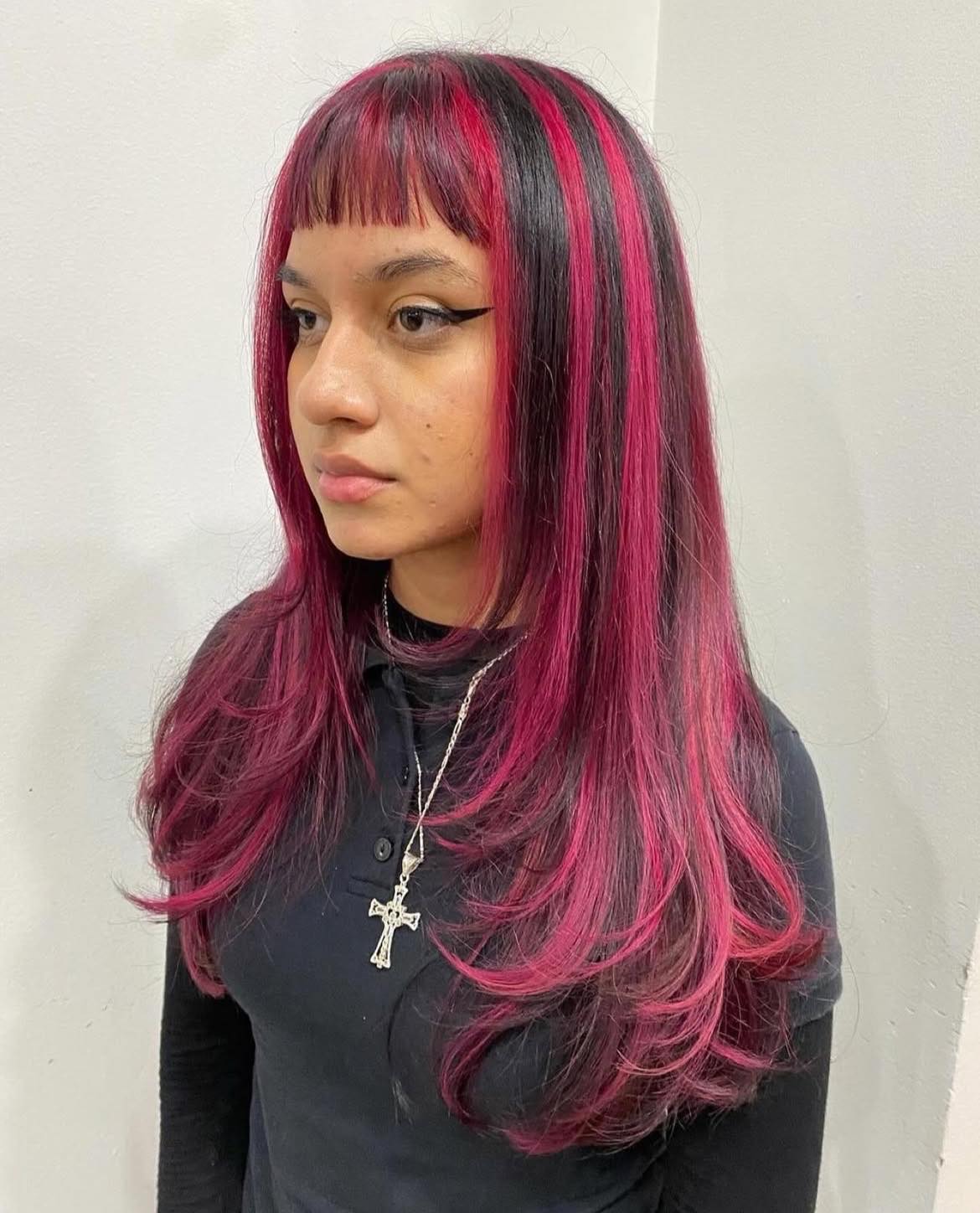 Pink Chunky Highlights