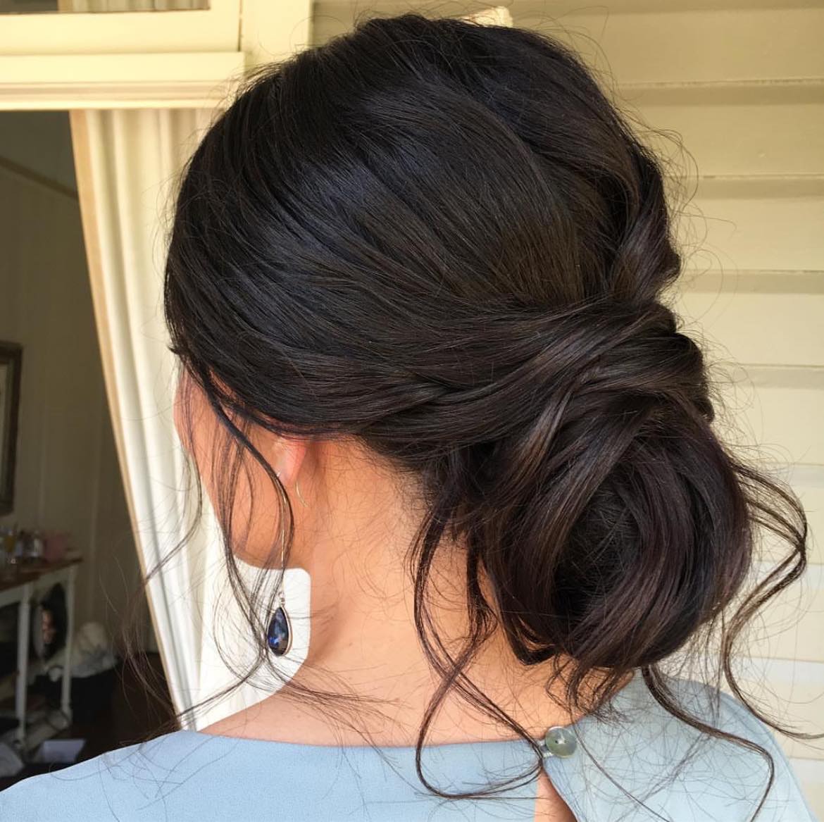 Getoupeerde Chignon