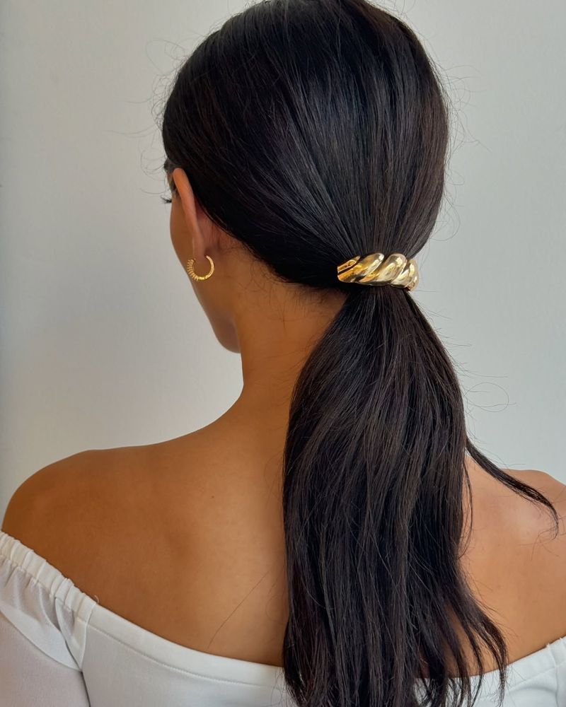 Accessorized Ponytail