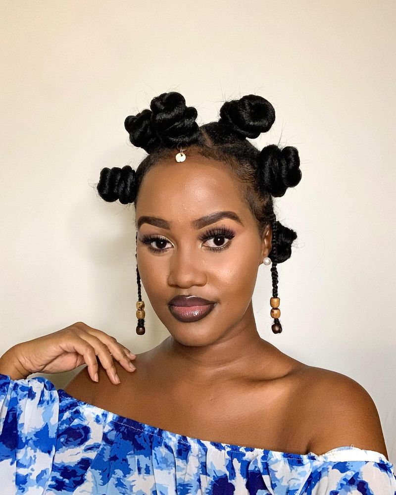 Bantu Knot Glamour