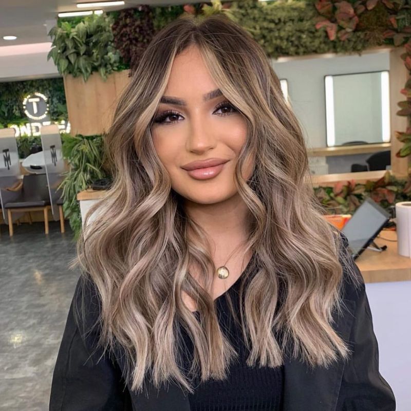 Balayage beige