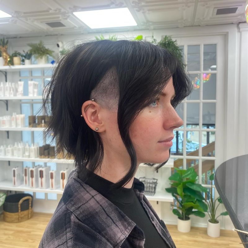 Bold Bob with Undercut