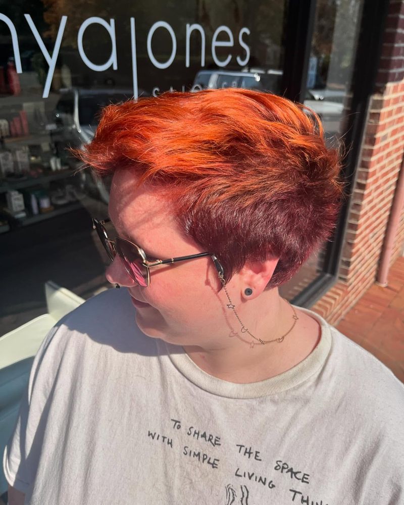 Bold Color Pixie