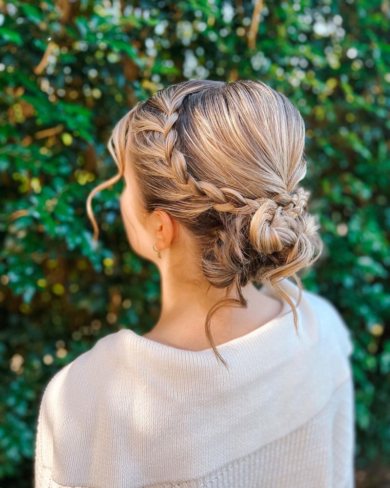 Penteado entrançado