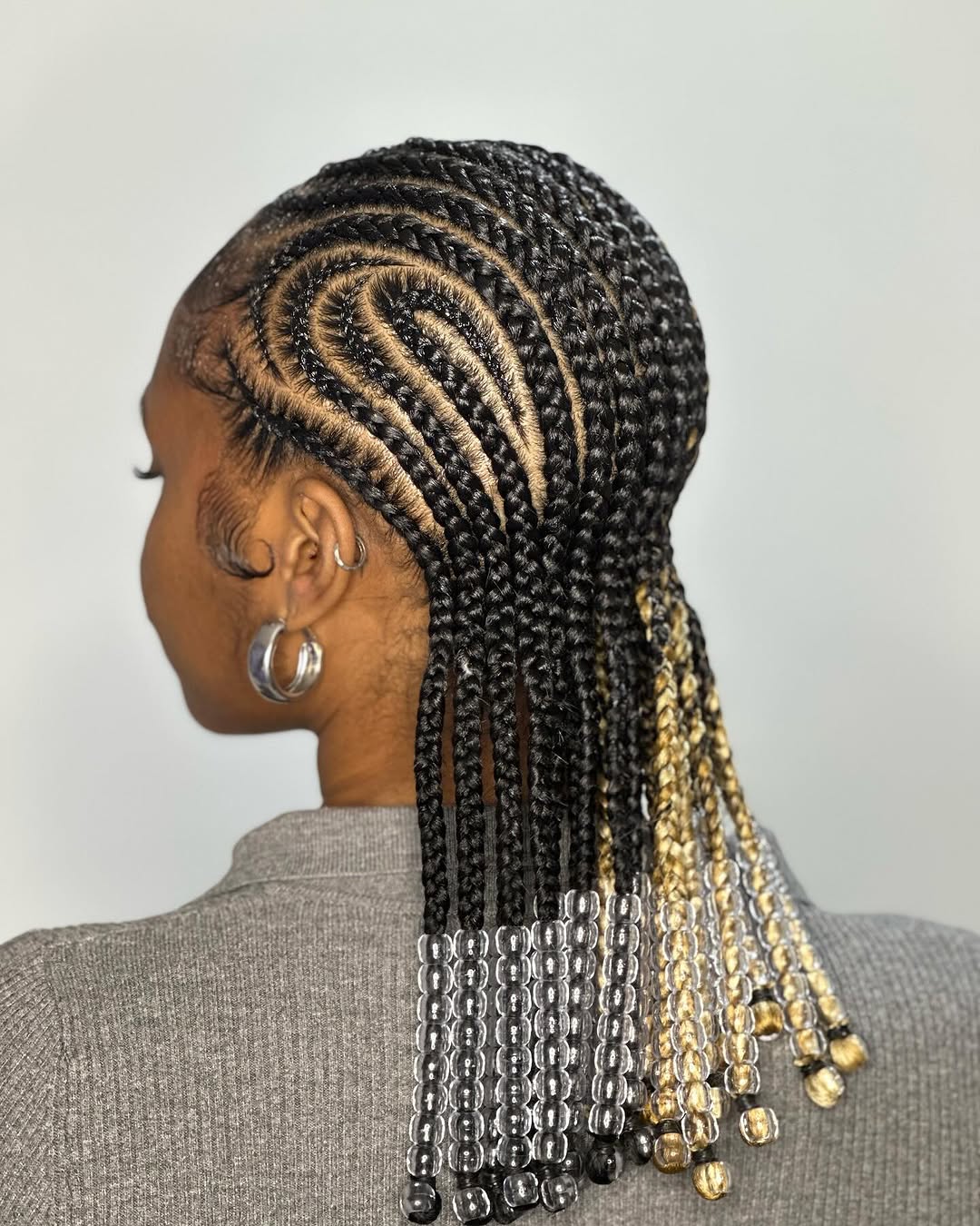 Braids With Beads 
