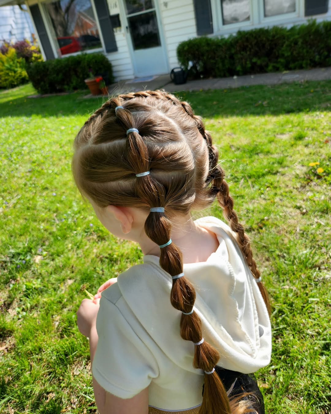 bubble braids