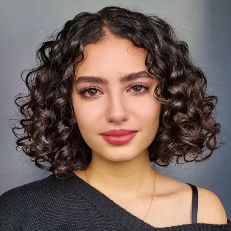 Chic Curly Bob