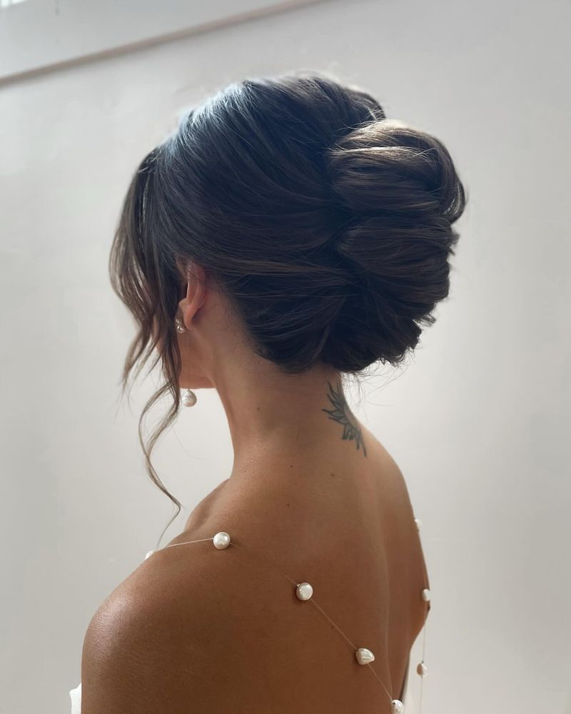 Chignon alto chic