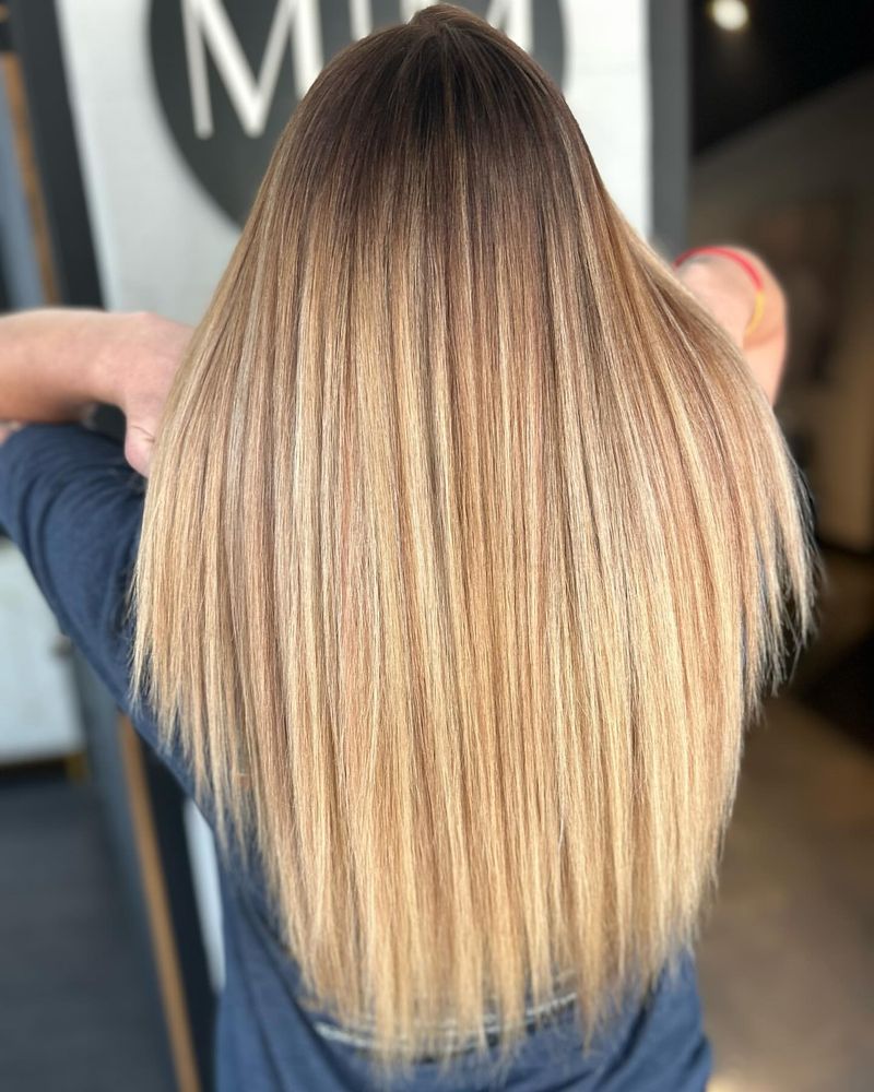 Balayage biondo cannella