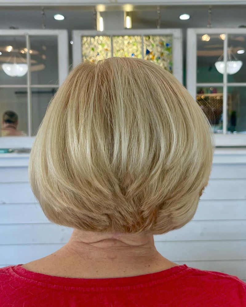 Classic Blonde Wedge