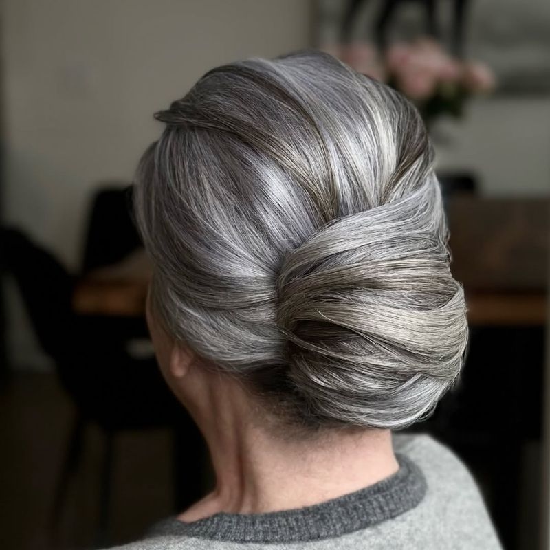 Chignon clássico