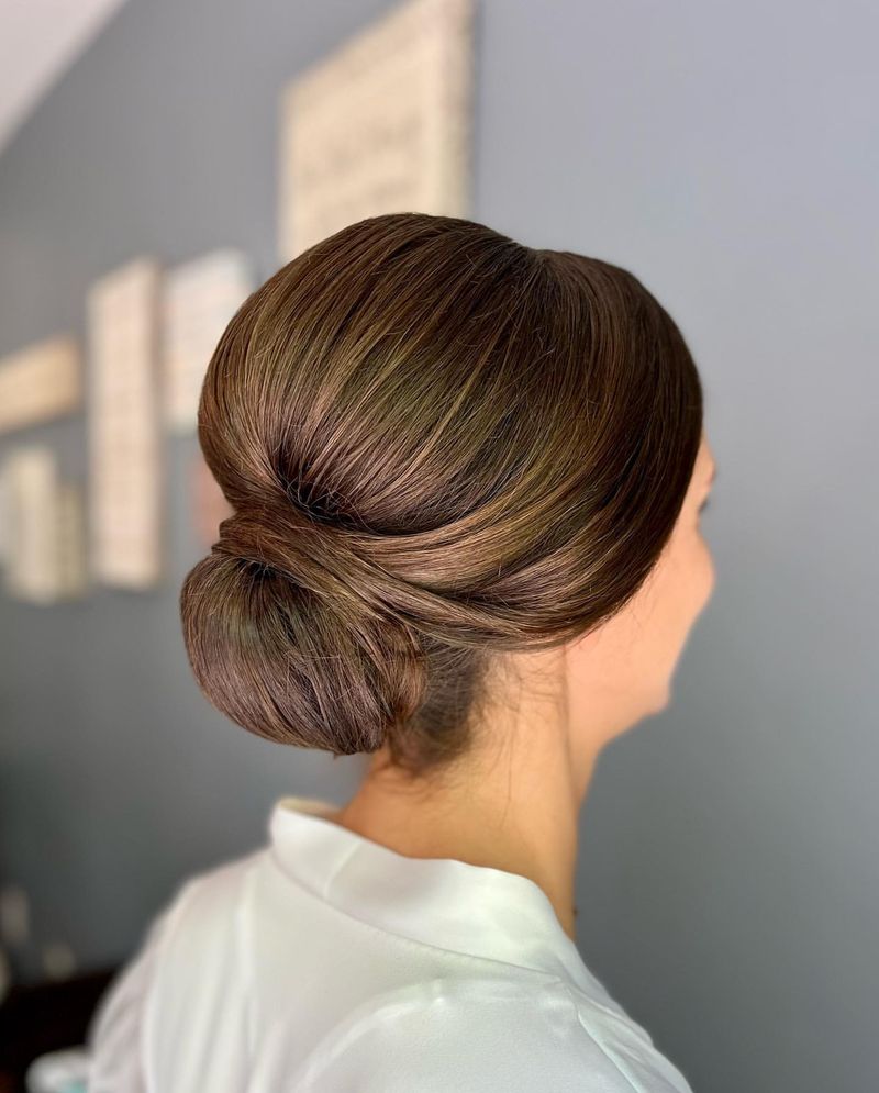 Chignon clássico