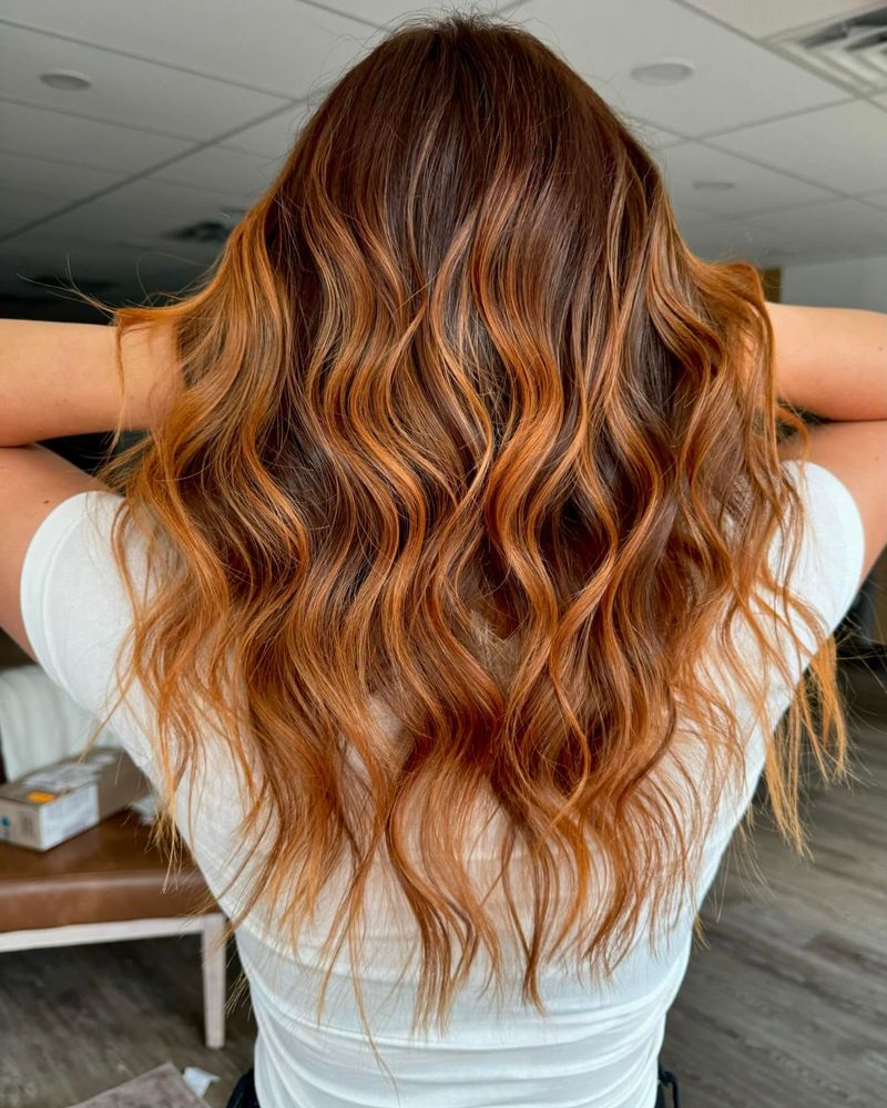 Balayage de cobre