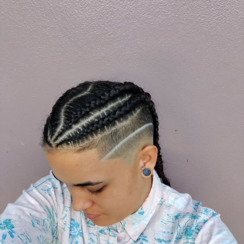 Cornrow Undercut