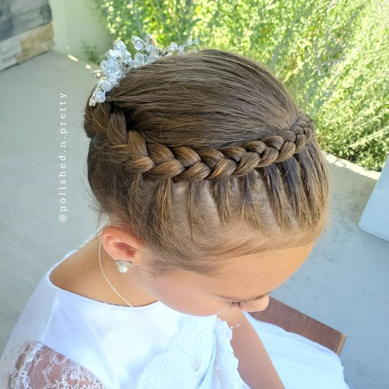 Tresse de la couronne