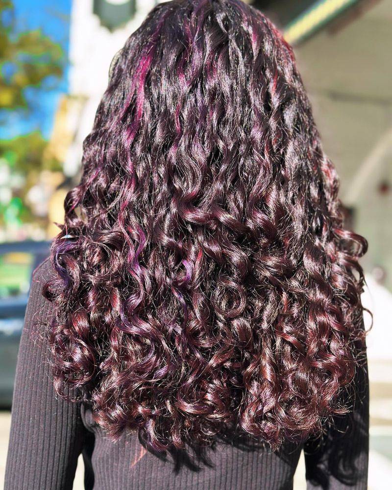 Curly Plum Locks