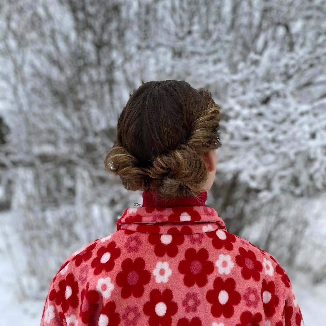 Double chignon mignon