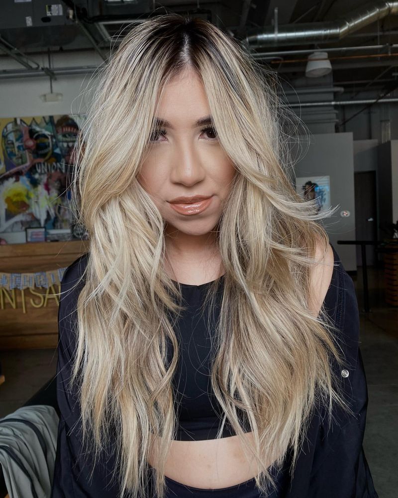 Dirty Blonde with Textured Layers