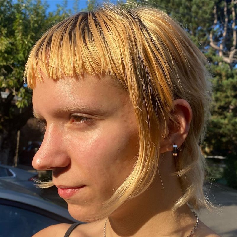 Disconnected Baby Bangs