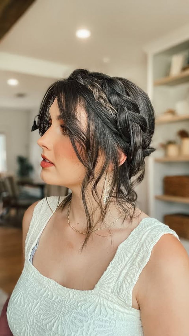 Dutch Braid Crown