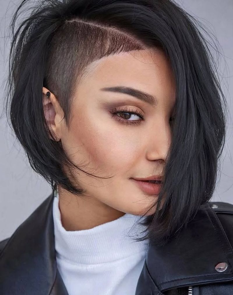 Edgy Side-Swept Undercut