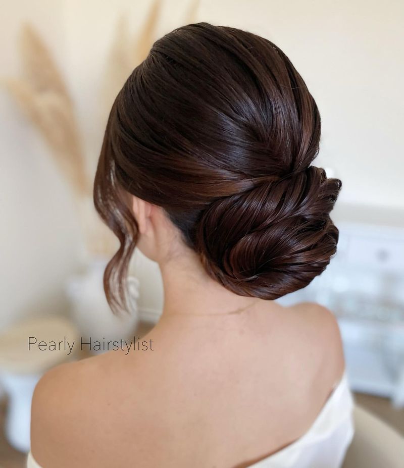 Chignon élégant