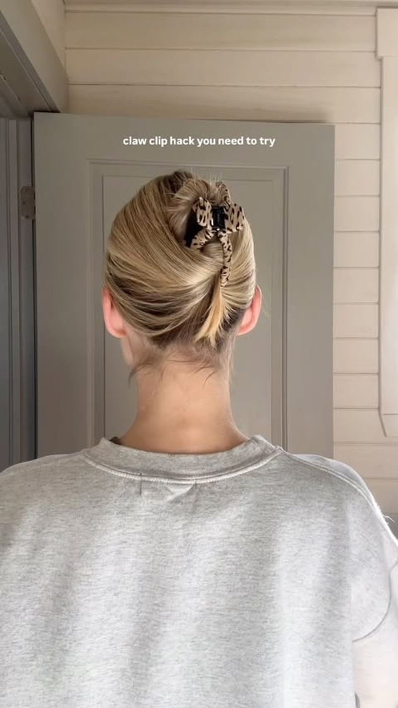 Chignon élégant