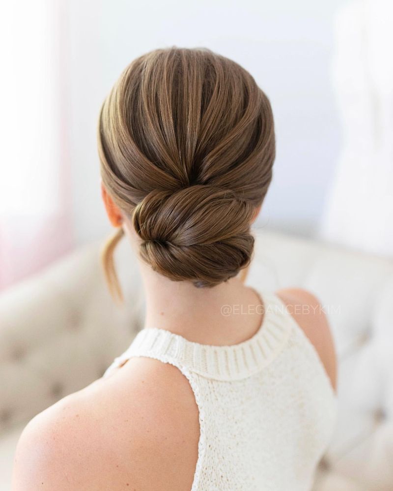 Chignon élégant