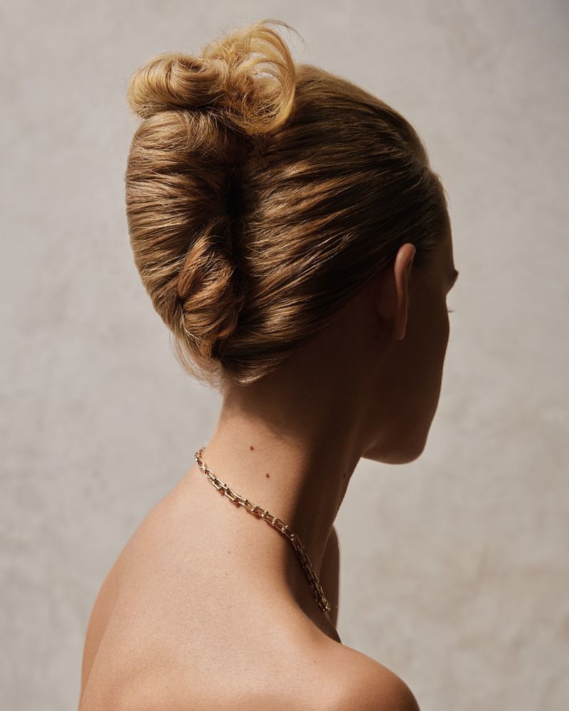 Chignon elegante