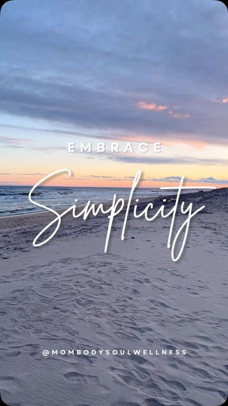 Embrace Simplicity