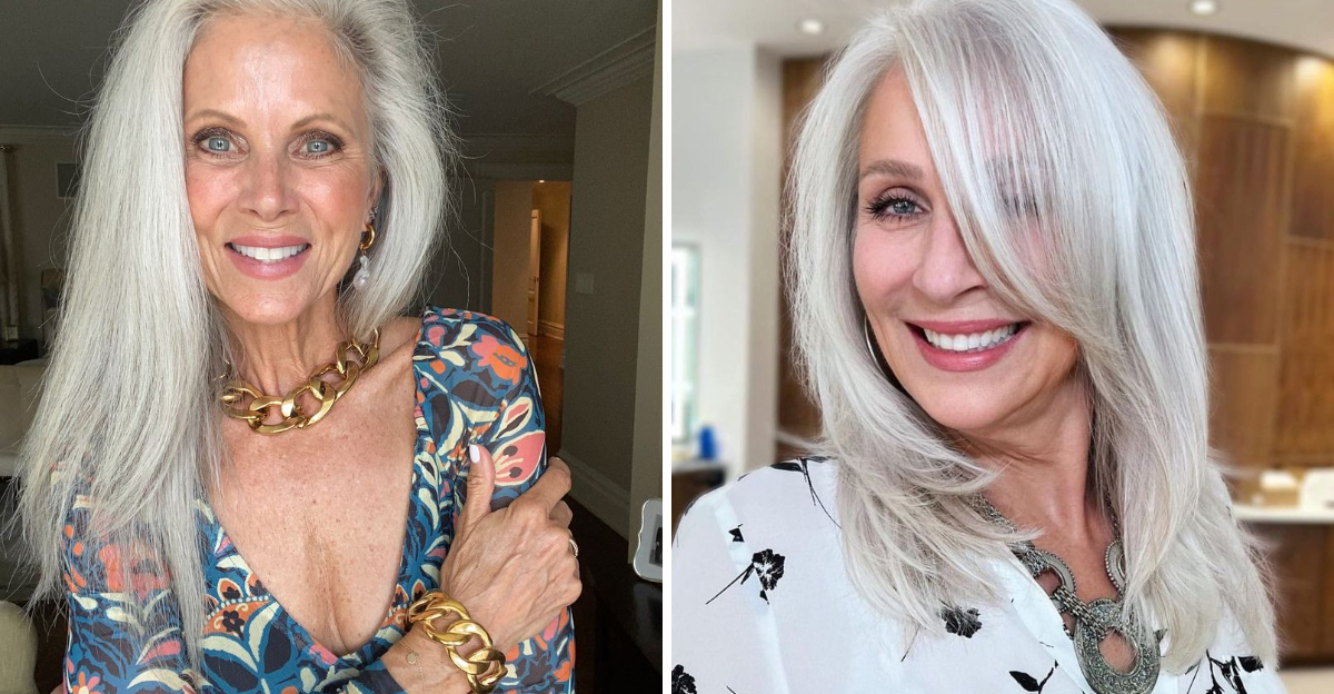 Experts Reveal The 30 Best Long Hairstyles For Women Over 60