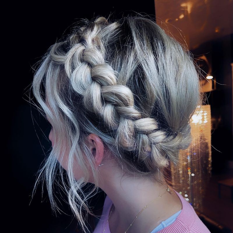 Tresse française Halo