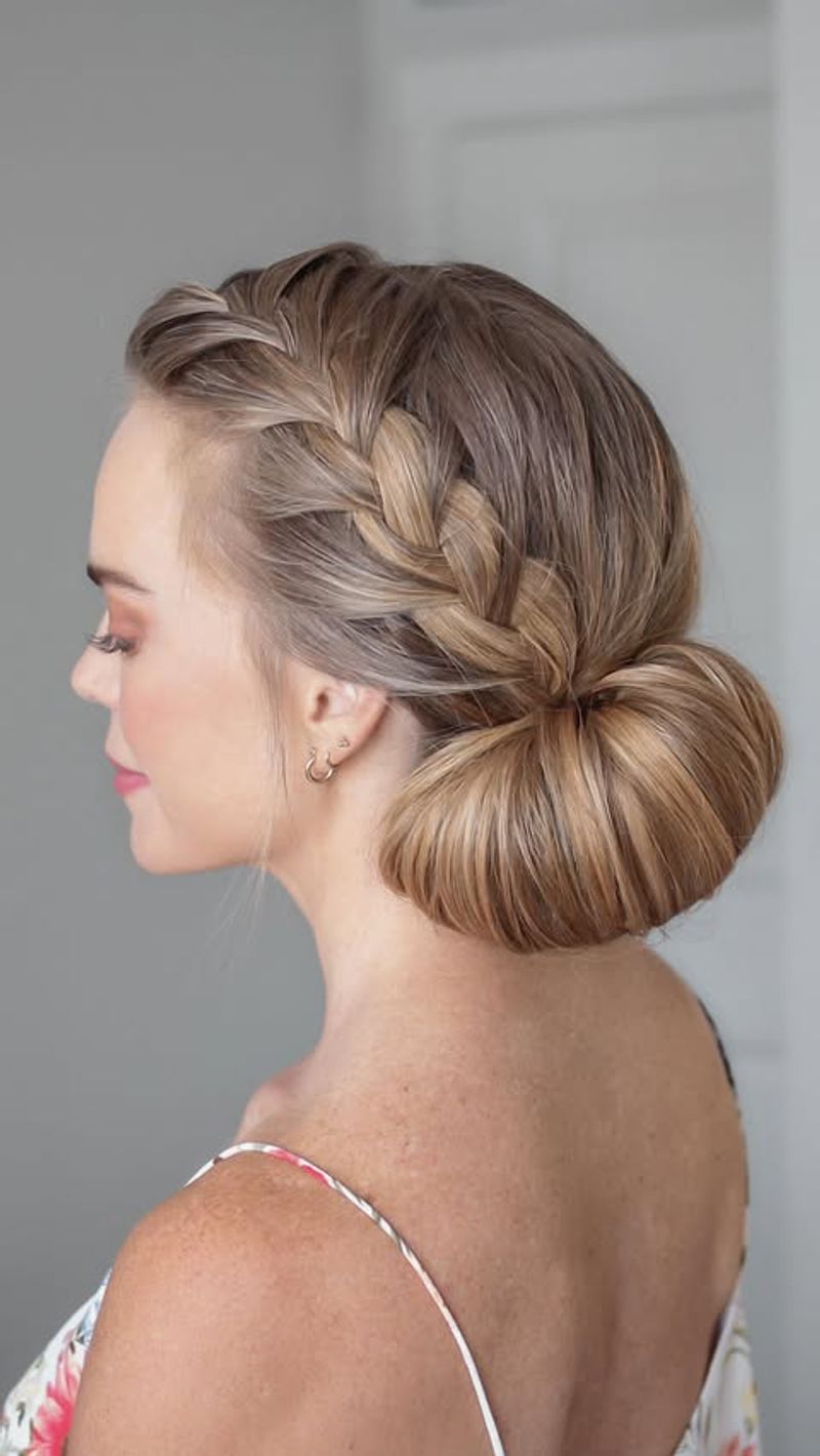 De la tresse française au chignon