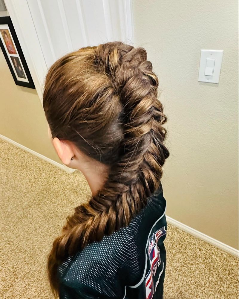 French Fishtail Braid