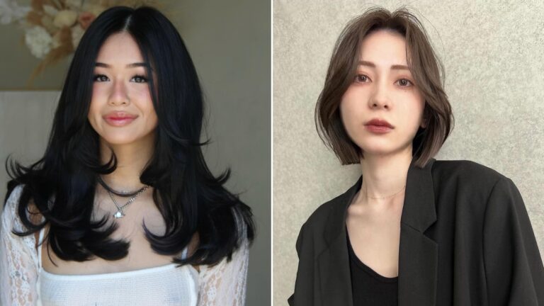 From Soft Layers To Sharp Bobs, These 16 Haircuts Work Best For Asian Hair Textures