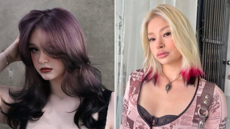 12 looks con puntas teñidas que añaden color sin compromiso, desde suaves ombré hasta puntas vibrantes